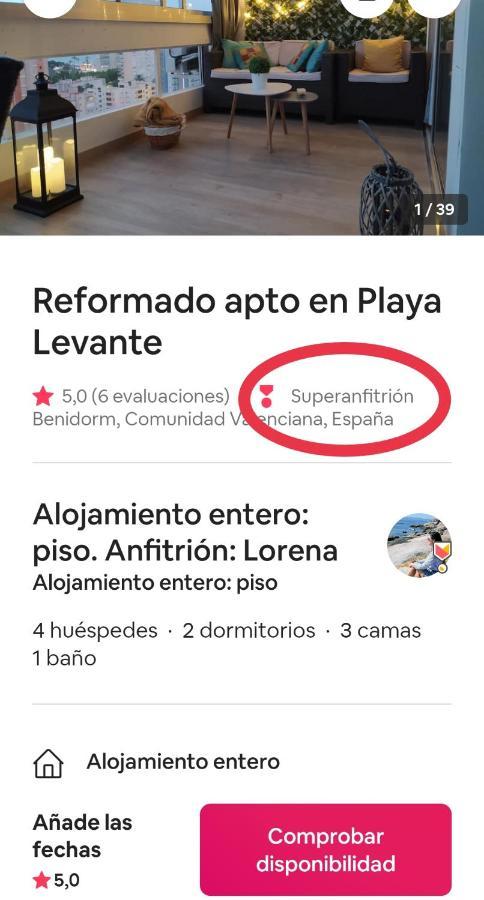 Playa Levante, Recien Reformado Benidorm Exteriér fotografie